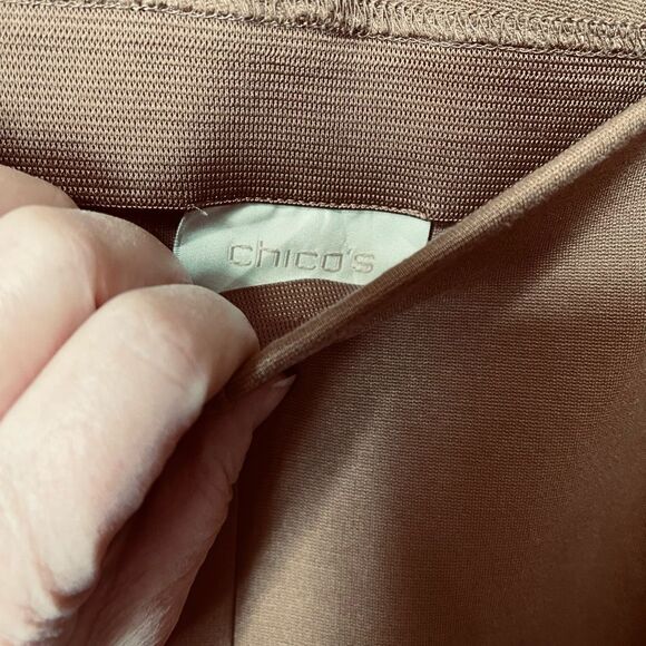 Chico’s Juliet size 4 Ponte knit ankle pants. - Picture 8 of 11